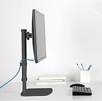 Tripp Lite Single-Display Monitor Stand Height Adjustable 17-27in Monitors (DDV1727S)