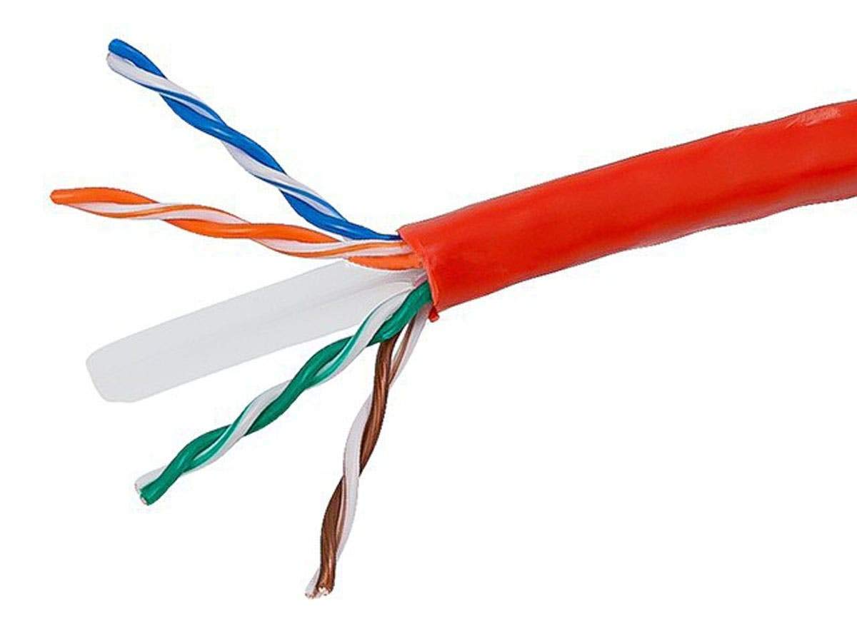 MONOPRICE Cat6 Ethernet Bulk Cable UTP 24AWG 550MHz