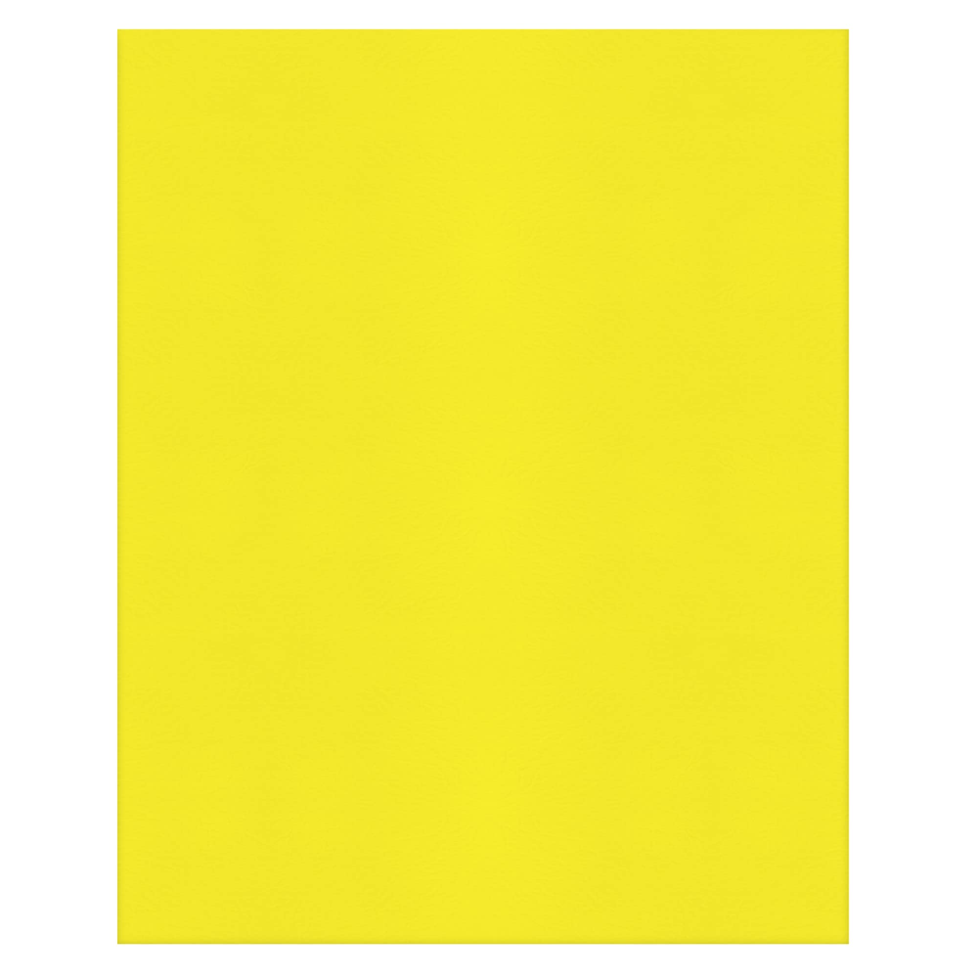 Office Depot® Brand 2-Pocket Folders Without Fasteners, Yellow, Pack of 25
