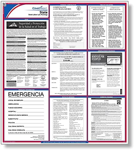 ComplyRight State Labor Law Poster, Spanish, New York