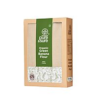 PURE&SURE - ORGANIC GREEN BANANA FLOUR 500GM
