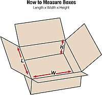 Double-Wall Heavy-Duty Corrugated Shipping Box - 30 x 30 x 12 in (Kraft)