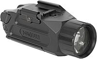 HOLOSUN P.ID Plus Pistol Mounted White Light with Visible Green Laser - High/Low Output Modes 900/450 Lumen Rechargeable Waterproof Aluminum Handgun Light - Type A Charger & Multi-Tool Included