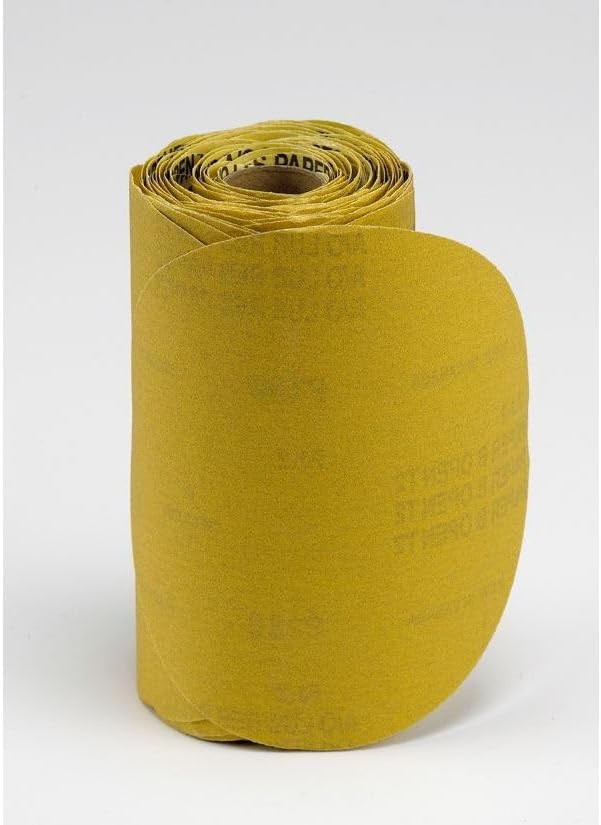 Norton 662611-83807 Gold Reserve 5" P100B PSA Disc Roll (100 Discs/Roll)