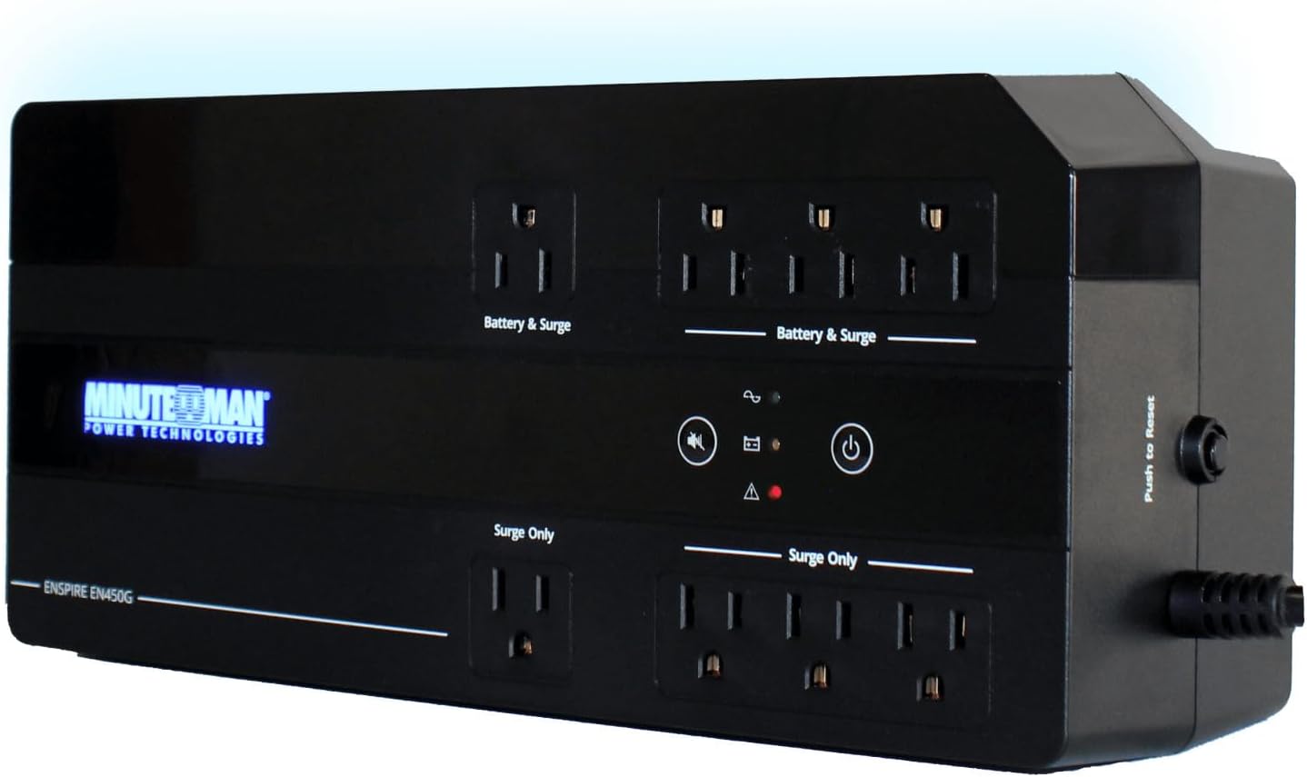 Minuteman EN450G Enspire-G Standby UPS, 450VA