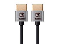 Monoprice Ultra Slim Series High Speed HDMI Cable - 18Gbps 36AWG 4K HDR