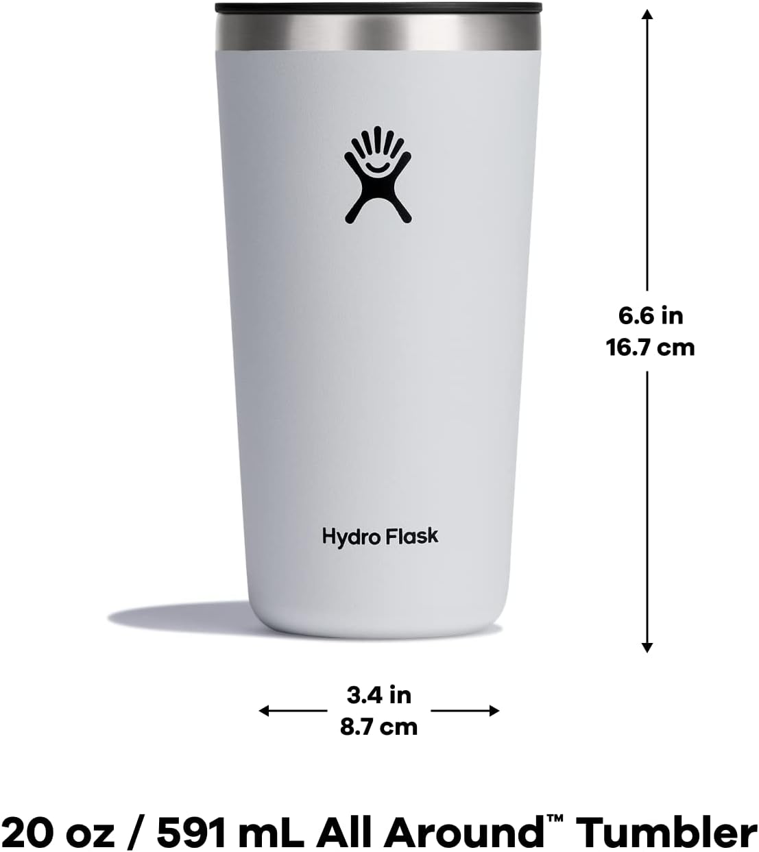 Hydro Flask All Around Insulated Tumbler with Closeable Press-In Lid