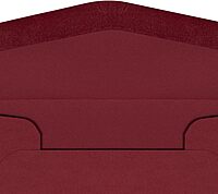 JAM PAPER Premium Dark Red Invitation Envelopes