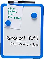 Charles Leonard Magnetic Dry Erase Boards - 8.5 x 11" Mini Whiteboards for Home