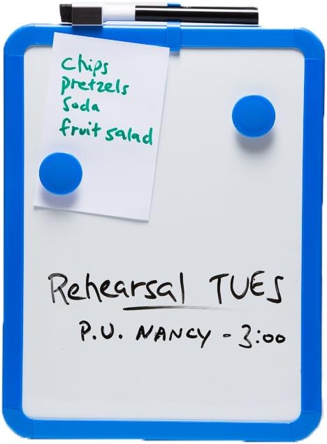 Charles Leonard Magnetic Dry Erase Boards - 8.5 x 11" Mini Whiteboards for Home