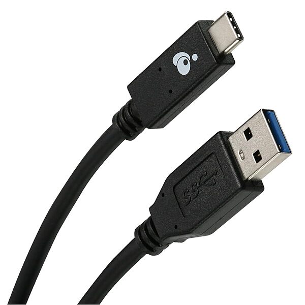 IOGEAR Charge & Sync Flip USB 3.1 Gen 2 A to C Cable 10 Gbps (USB-If) G2LU3CAM01