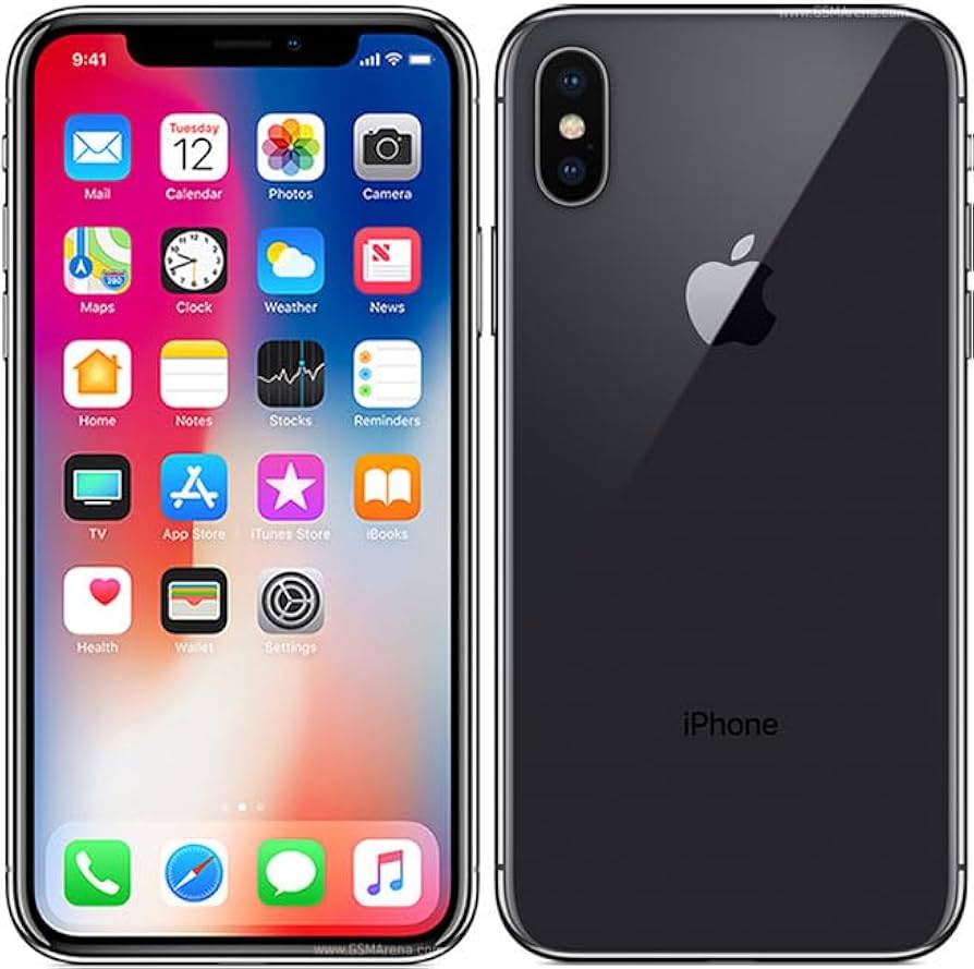iPhone X Grade A Plus Refurbished, Single sim (noesim)