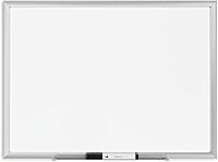 U BRANDS Magnetic Dry Erase Board, Silver Aluminum Frame