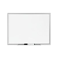 U BRANDS Magnetic Dry Erase Board, Silver Aluminum Frame