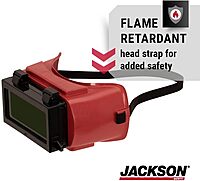 Jackson Safety WS Series Retro Safety Goggles - Welding & Cutting Eye Protection - Indirect Vented