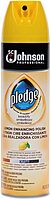 Pledge Furniture Polish, Lemon, 14.2 oz Aerosol Spray, 6/Carton