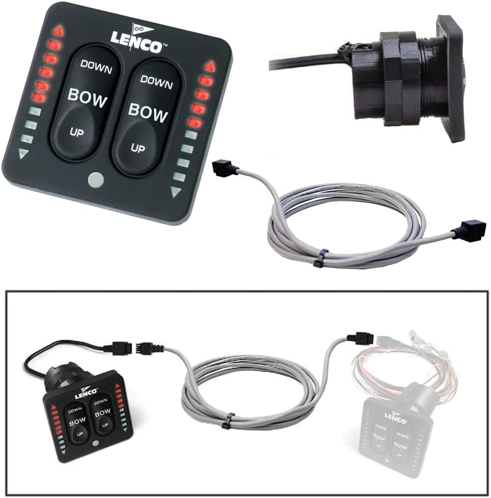 Lenco Flybridge Kit f/LED Indicator Key Pad f/All-in-One Integrated Tactile Switch - 20'