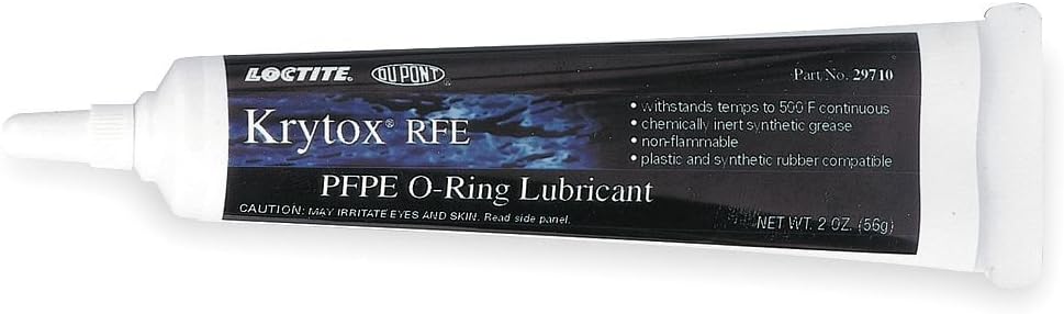 Anti-Corrosion Grease: 2 oz Tube, Perfluoropolyether & Polytetrafluoroethylene