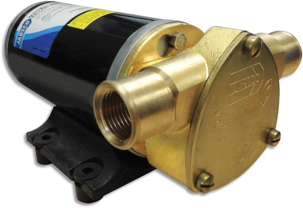 Jabsco Ballast King Bronze DC Pump w/o Switch - 15 GPM
