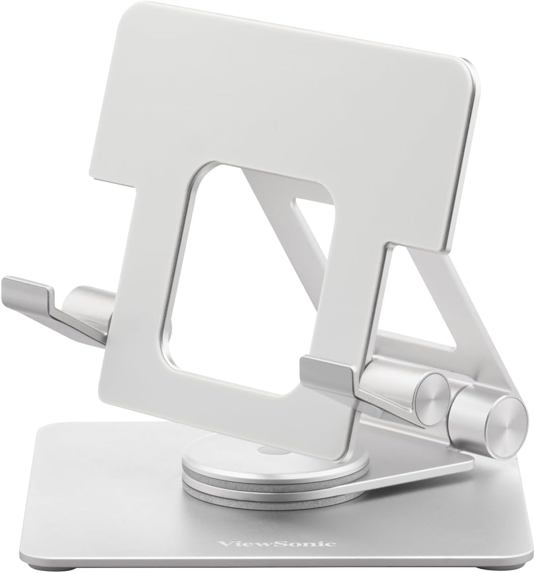 ViewSonic LCD-STND-001 Portable Monitor Stand with 360 Swivel, Tilt, and Height Adjustment for Monitors up to 17 Inches