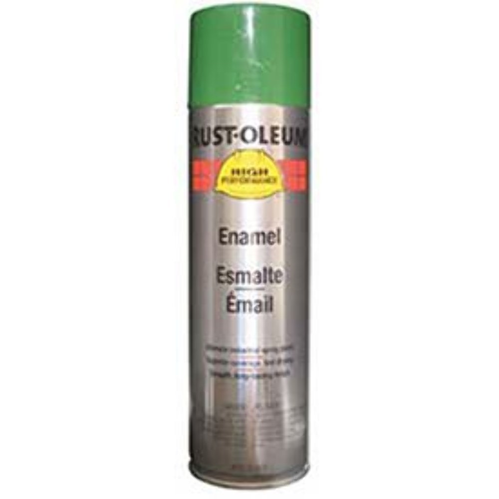 Rust-Oleum Hard Hat High Performance V2100 System Rust Preventive Enamel Farm Equipment Spray Paint, 15 Oz, Gloss JD Green