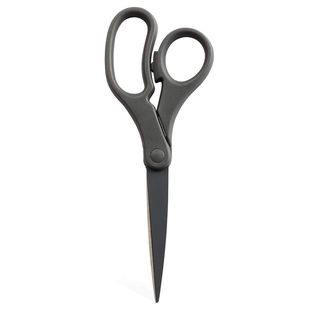 JAM PAPER Precision Scissors - 8 Inch Stainless Steel Blades