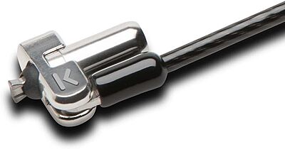 Kensington N17 Keyed Dual Head Laptop Lock for Dell Devices (K67995WW), Black, Silver