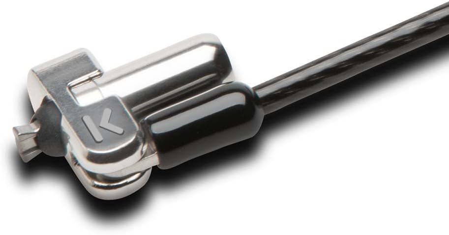 Kensington N17 Keyed Dual Head Laptop Lock for Dell Devices (K67995WW), Black, Silver