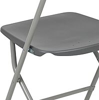 Flash Furniture Hercules Series Commercial-Grade Plastic Folding Chair - 650LB Weight Capacity