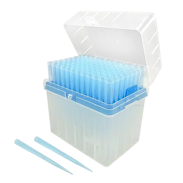 1000μl Extra Long,  Universal Pipette Tips,  Longer Tip,  L:102mm,   PP,  Racked,  Sterile,  DNase & RNase free,  Clear,  96 Pieces/Rack,  6 Racks/Pack,  10 Packs/Case