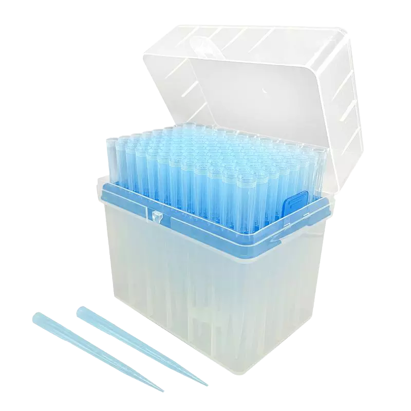 1000μl Extra Long,  Universal Pipette Tips,  Longer Tip,  L:102mm,   PP,  Racked,  Sterile,  DNase & RNase free,  Clear,  96 Pieces/Rack,  6 Racks/Pack,  10 Packs/Case