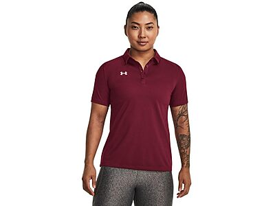 UNDER ARMOUR Women's Tech Team Short Sleeve Polo Shirt