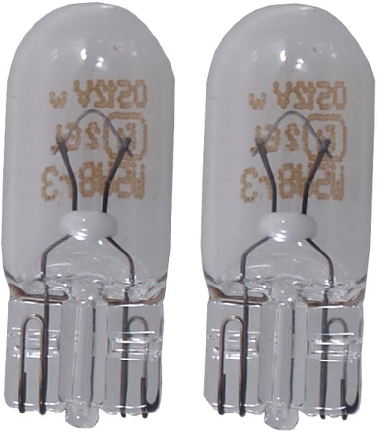 Perko Wedge Base Bulb - 12V 5W (.35A) - Pack of 2