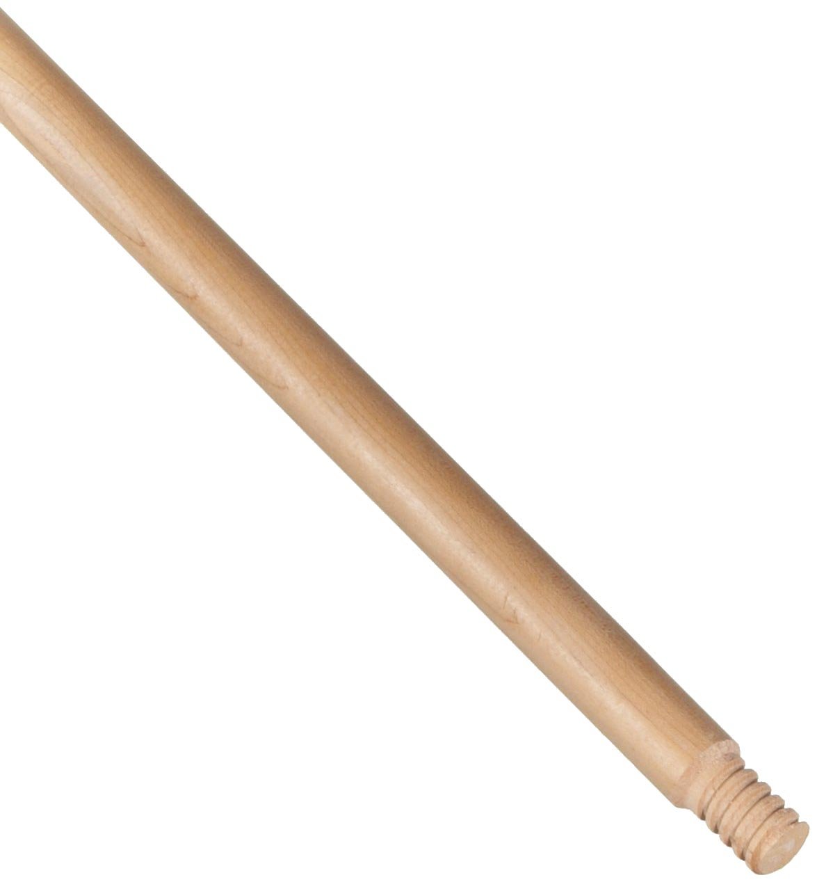 Weiler 44303 72" Hardwood Handle, Threaded Wood Tip, 15/16" Diameter, Made in the USA