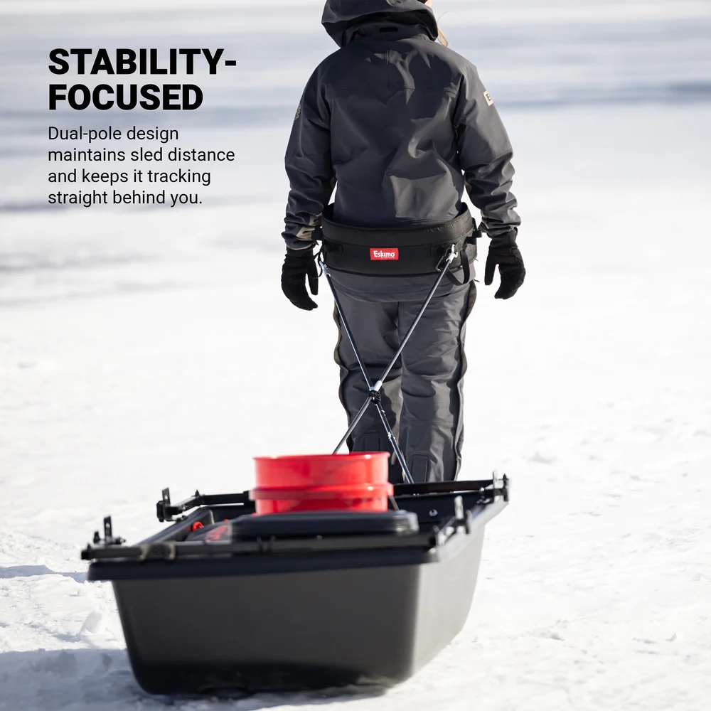 Eskimo Poles and Harness Pulk System Eskimo Poles and Harness Pulk System