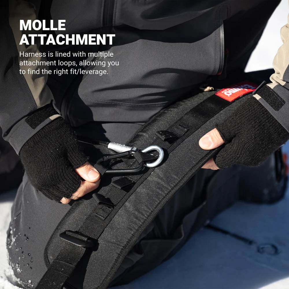 Eskimo Poles and Harness Pulk System Eskimo Poles and Harness Pulk System