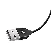 Baseus 1m - 2A Yiven USB Type-A 2.0 to Micro Cable - Black