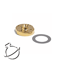 Agilent Gold Plated Inlet Seal With Washer