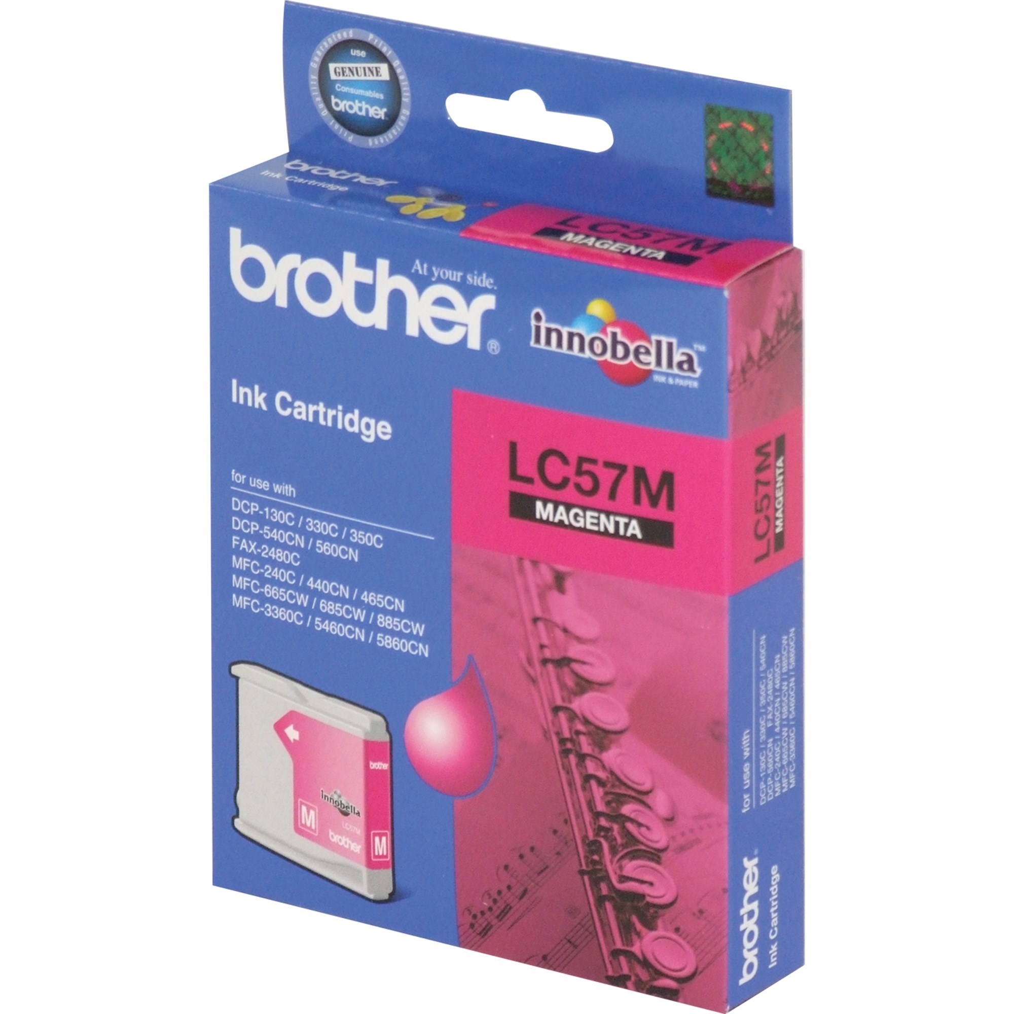 Brother LC-57M Ink Cartridge Magenta