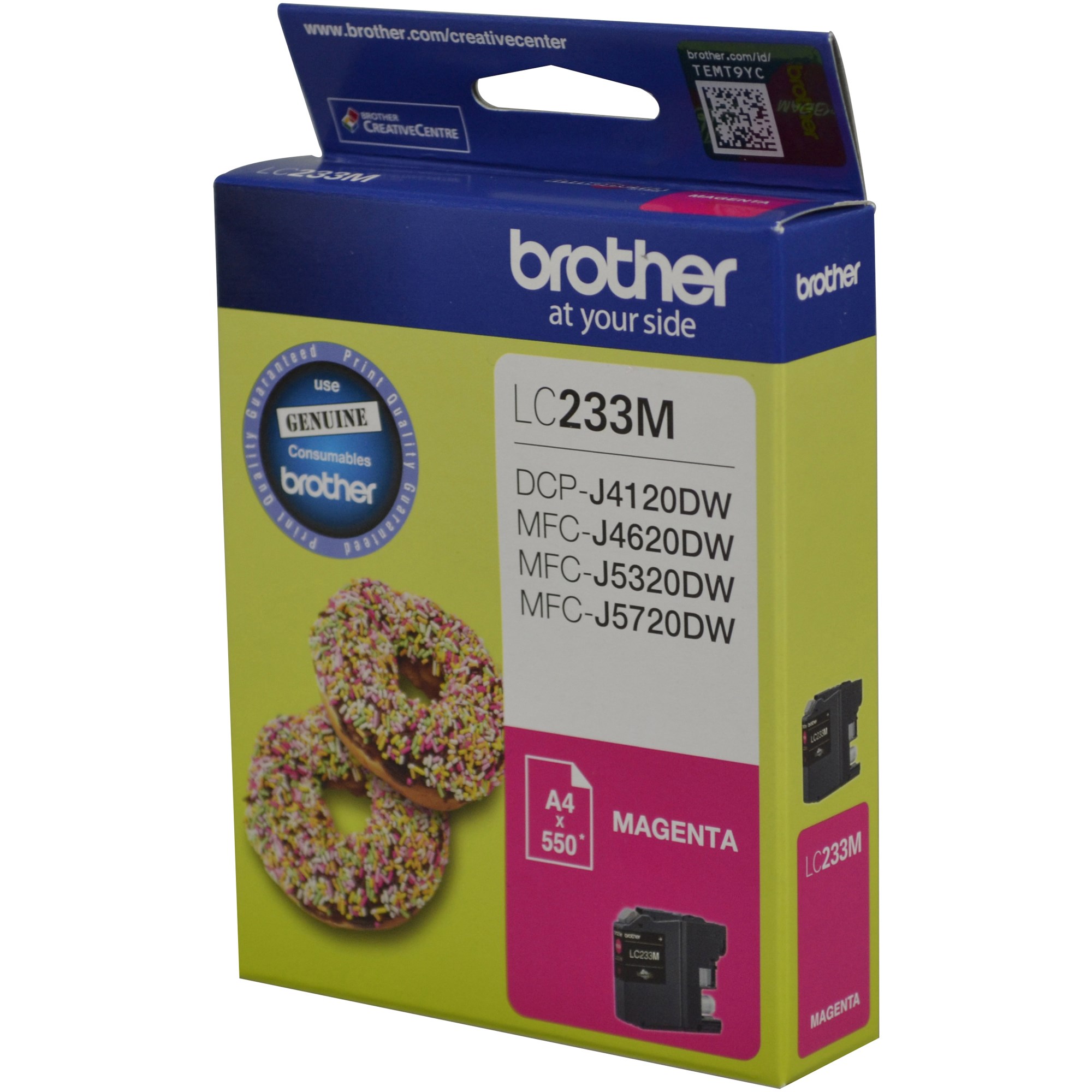Brother LC-233M Ink Cartridge Magenta