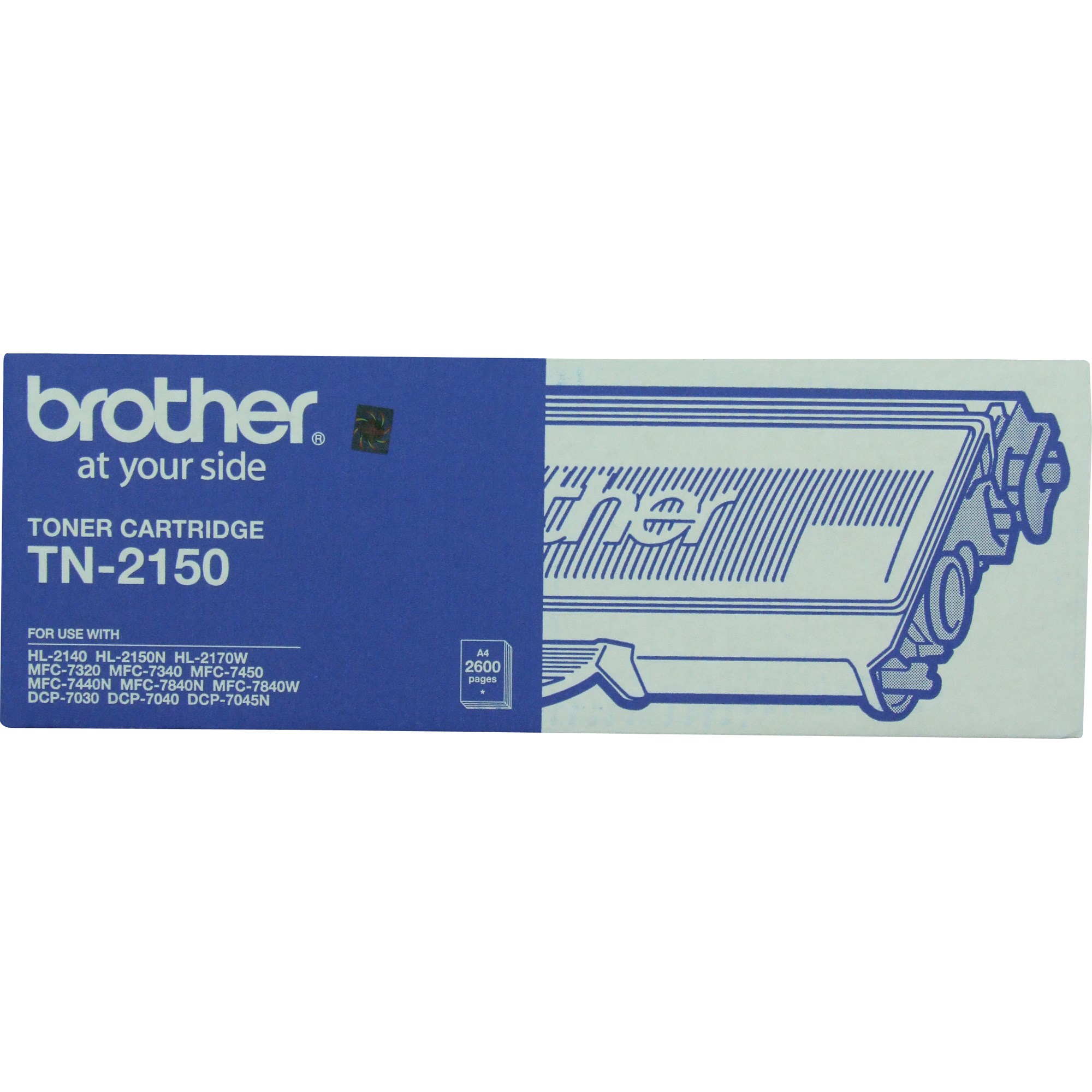 Brother TN-2150 Toner Cartridge High Yield Black