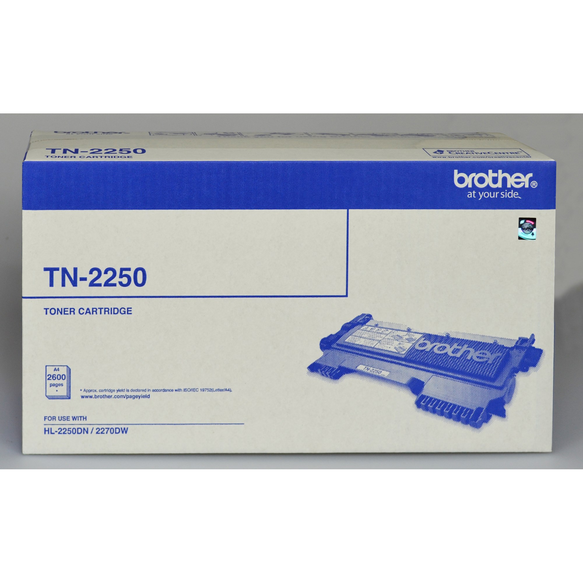 Brother TN-2250 Toner Cartridge High Yield Black