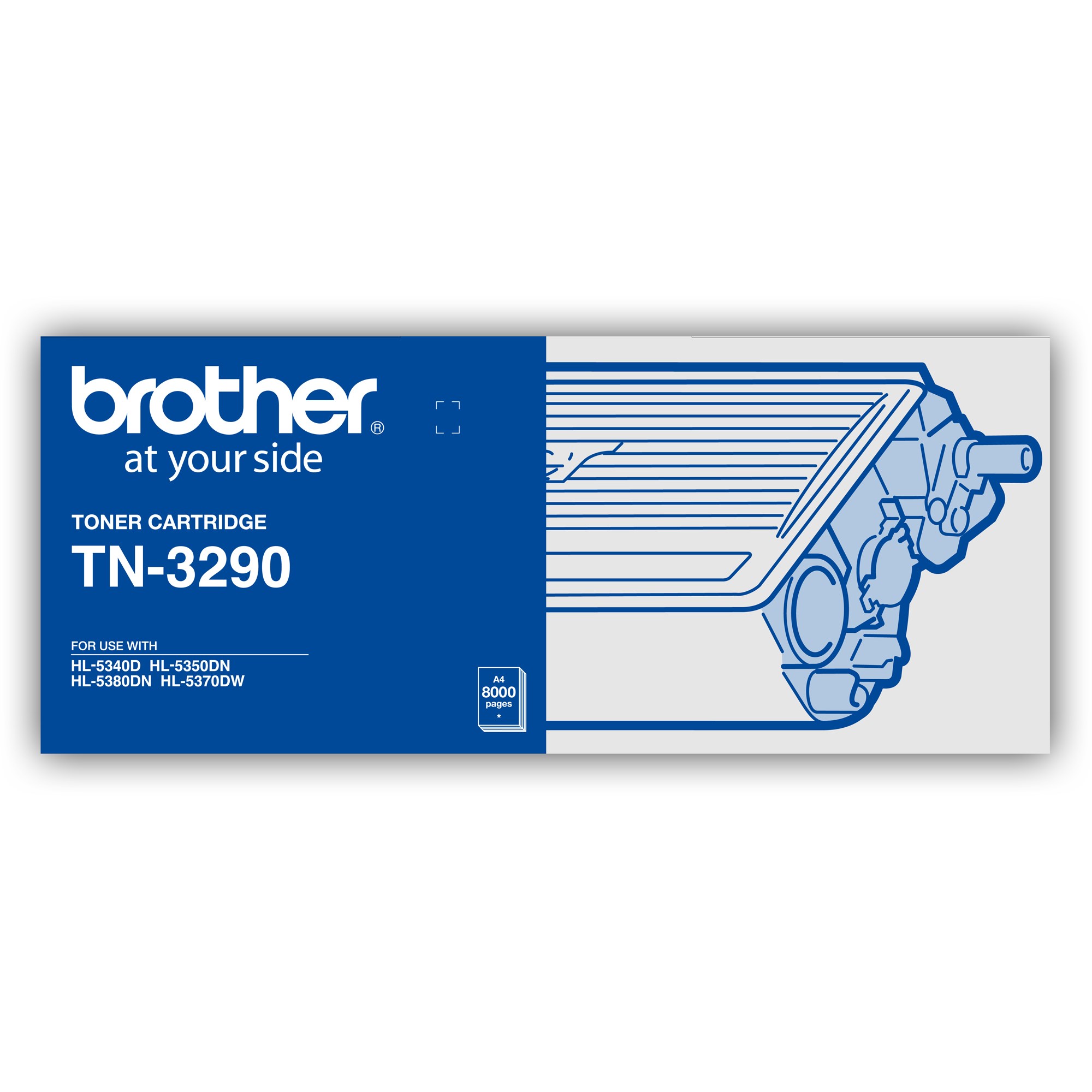 Brother TN-3290 Toner Cartridge High Yield Black
