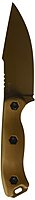 KA-BAR Becker Harpoon BK18 Fixed Blade Knife, 4.5in, Tan