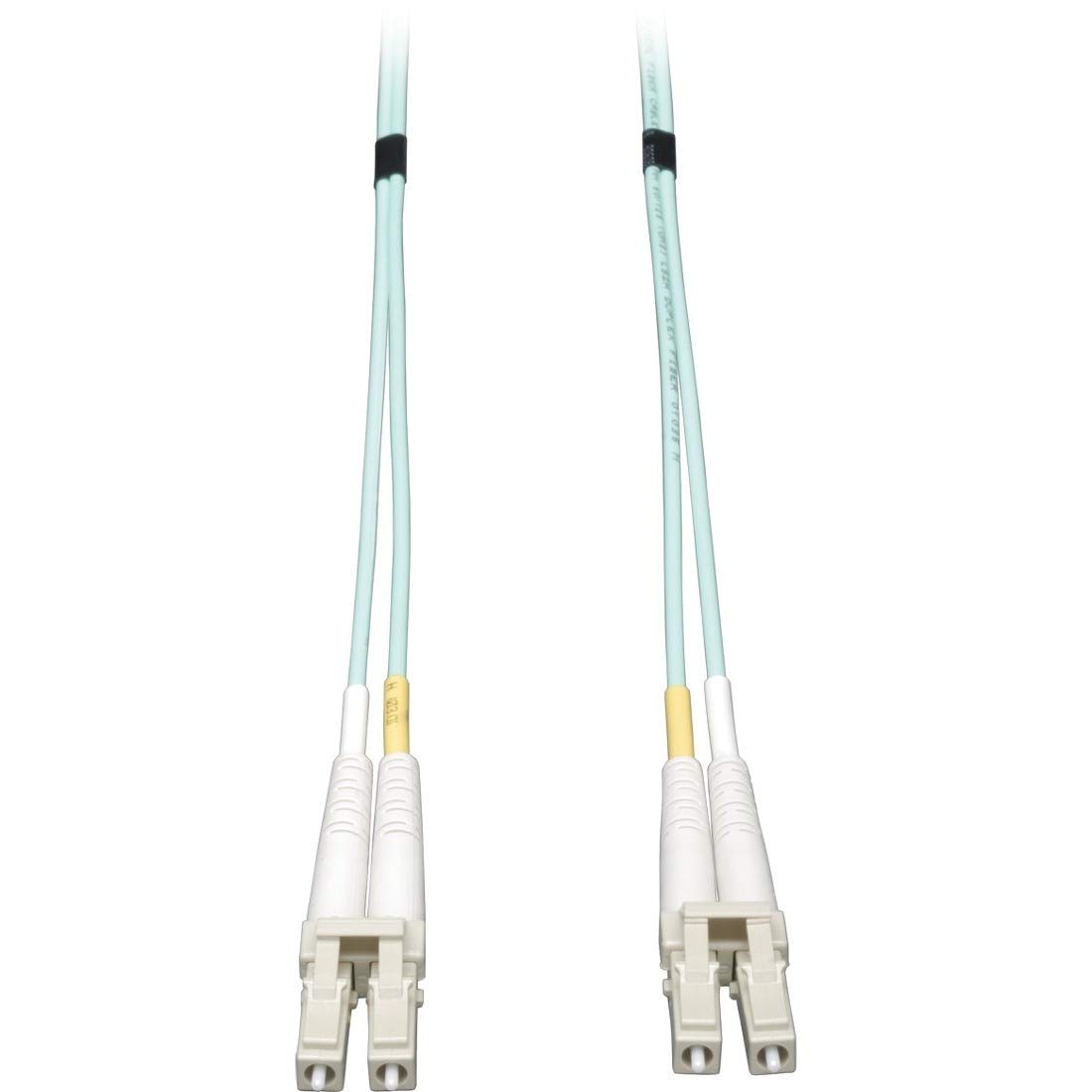 Tripp Lite Laser-Optimized Duplex Multimode 50/125 Fiber Patch Cable (LC/LC) - Aqua