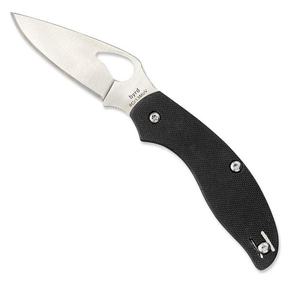 SPYDERCO Byrd Folding Knife - G-10 Handle, 8Cr13MoV