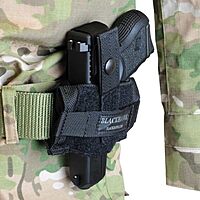 BLACKHAWK Ambidextrous Flat Belt Holster, Multi, One Size (40FB02BK)