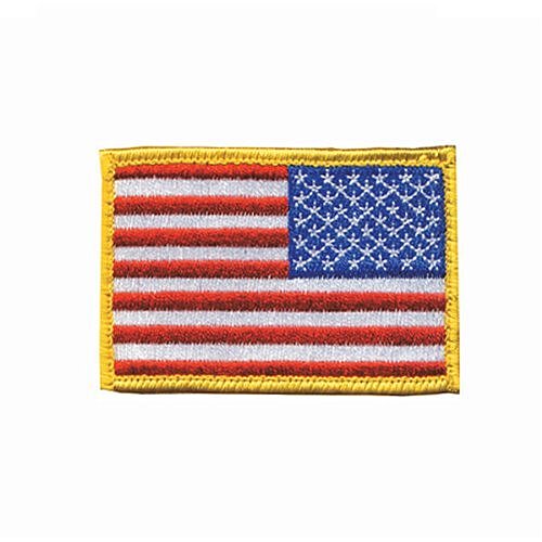BLACKHAWK American Flag Embroidered Patch with Hook & Loop