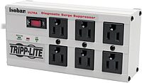 TRIPP LITE Isobar Series Surge Protector Power Strip, Metal, 3330 Joules, 6 ft Cord
