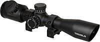 TRUGLO TRU-Brite Xtreme 4X32mm Compact Rifle Scope with Rings
